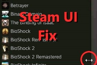 Are you bugged about not being able to resize the new #steam ui games list? Well here's a fix!
www.doublewordplay.com

Clicka...