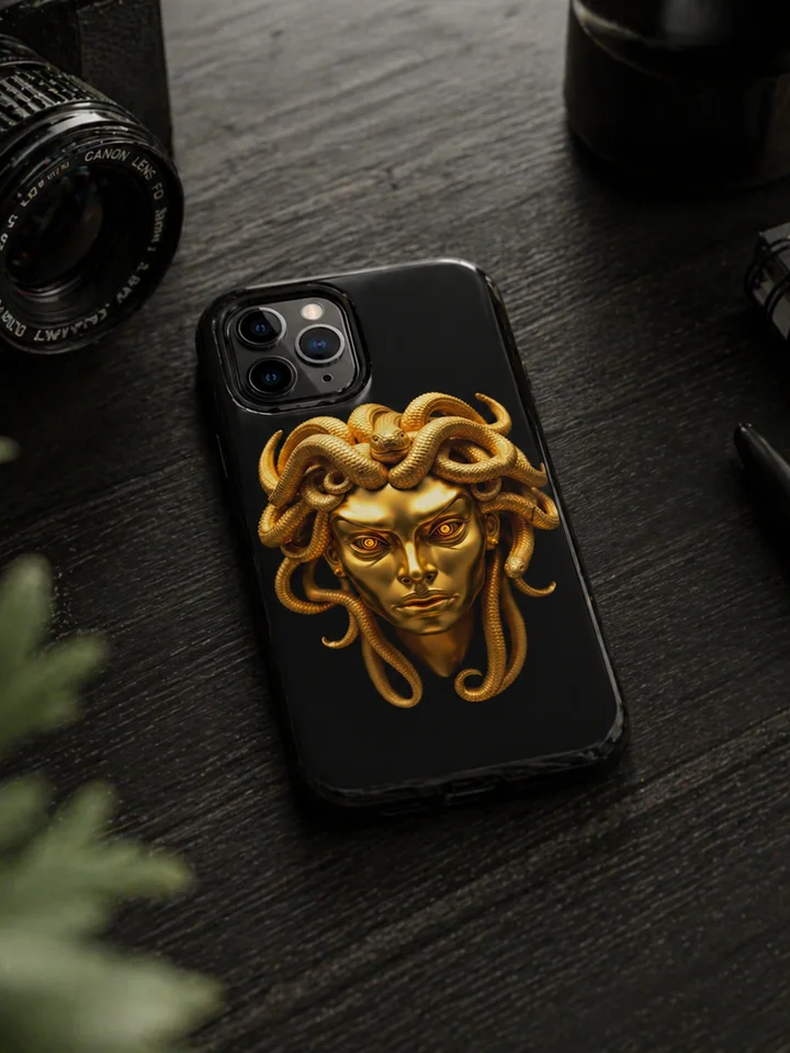 Gaze of the Golden Serpent iPhone Case product image (1)