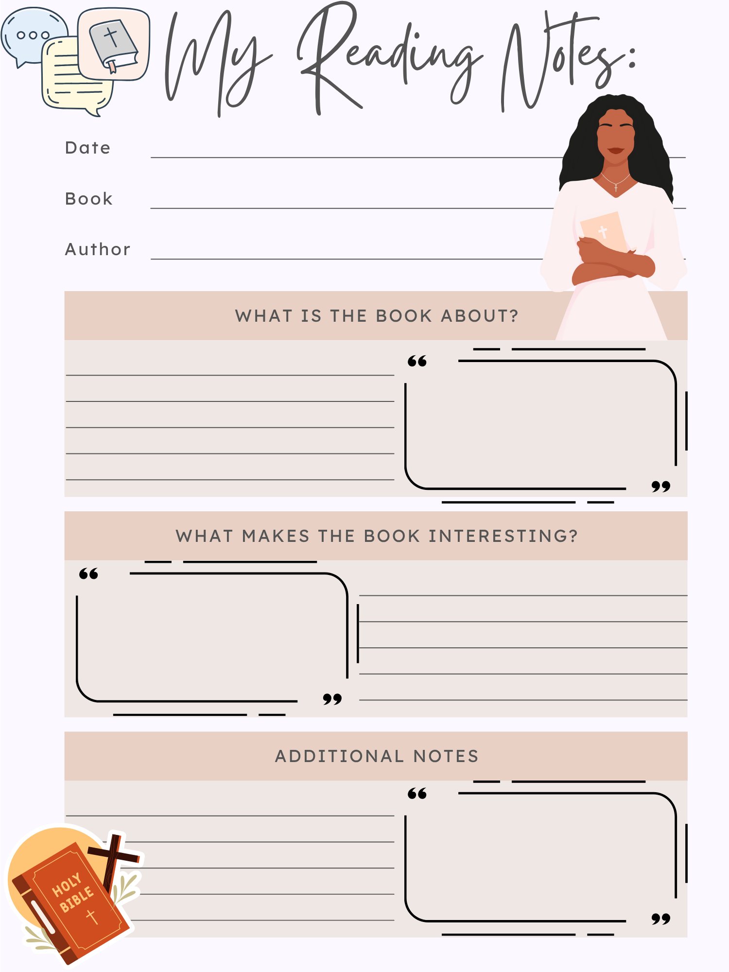 Bible for Beginner: Tracker & Planner product image (2)