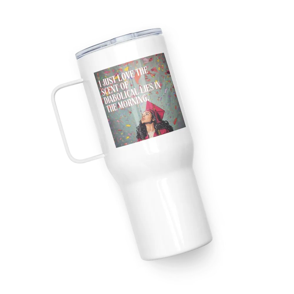 Diabolical Lies Grad 4 Travel Mug With Handle product image (1)