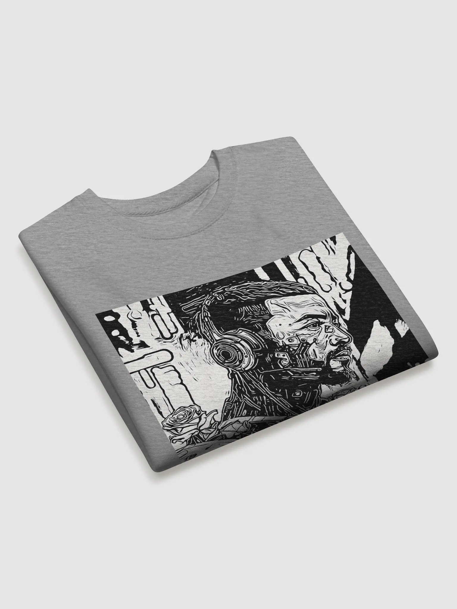 Cyber Serenity Crewneck - Crewneck Sweatshirt product image (4)