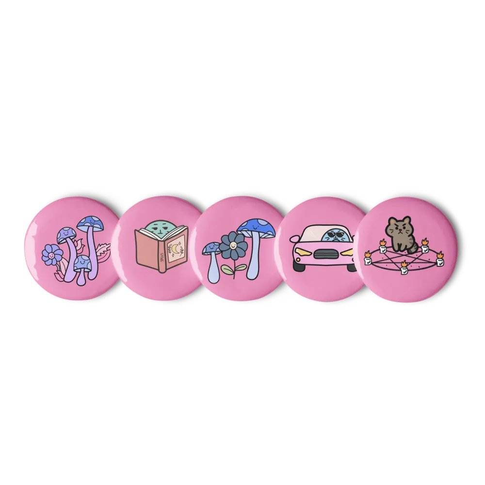 Set of 5 pins product image (1)