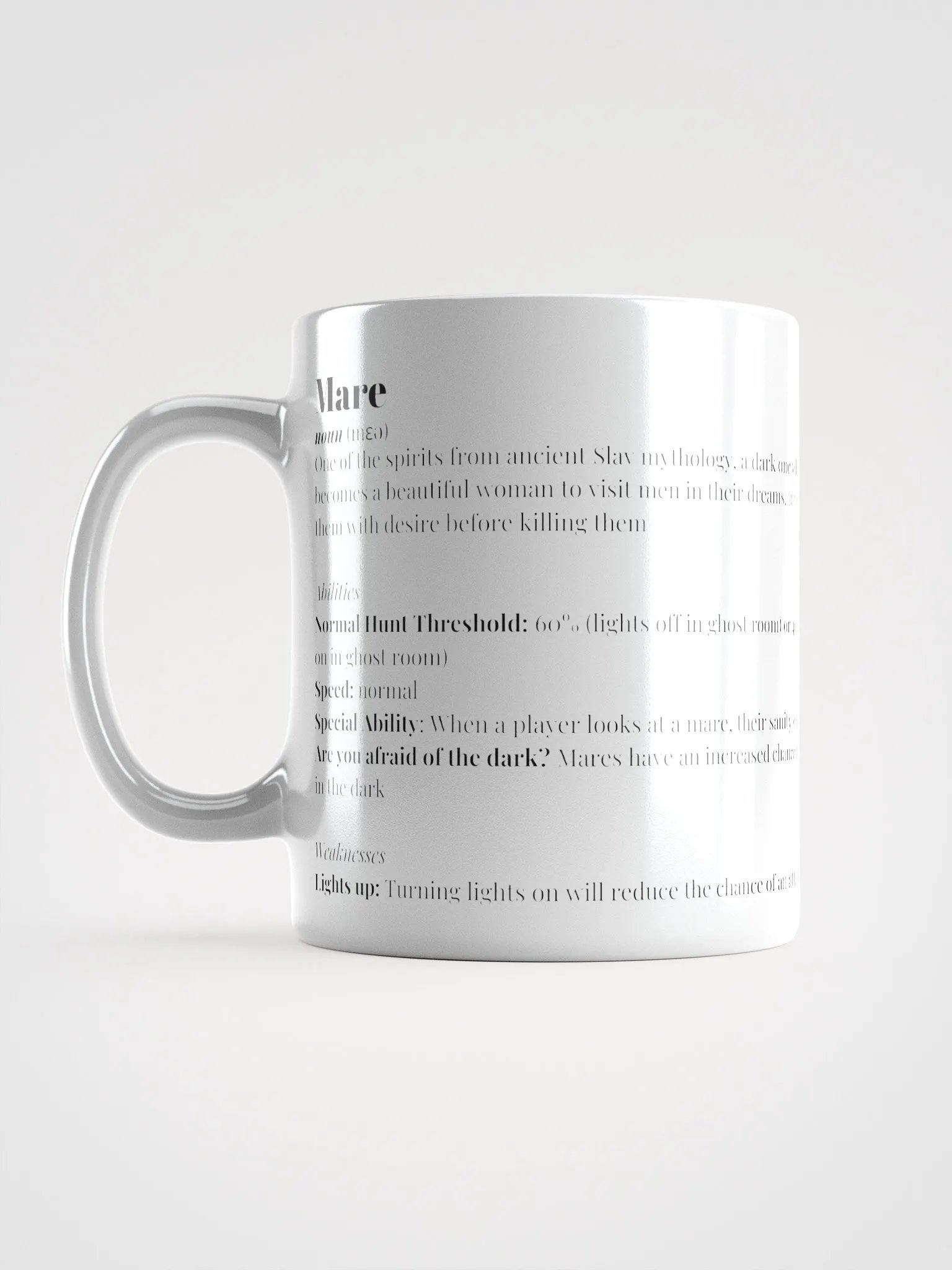 Mare Definition Mug product image (1)