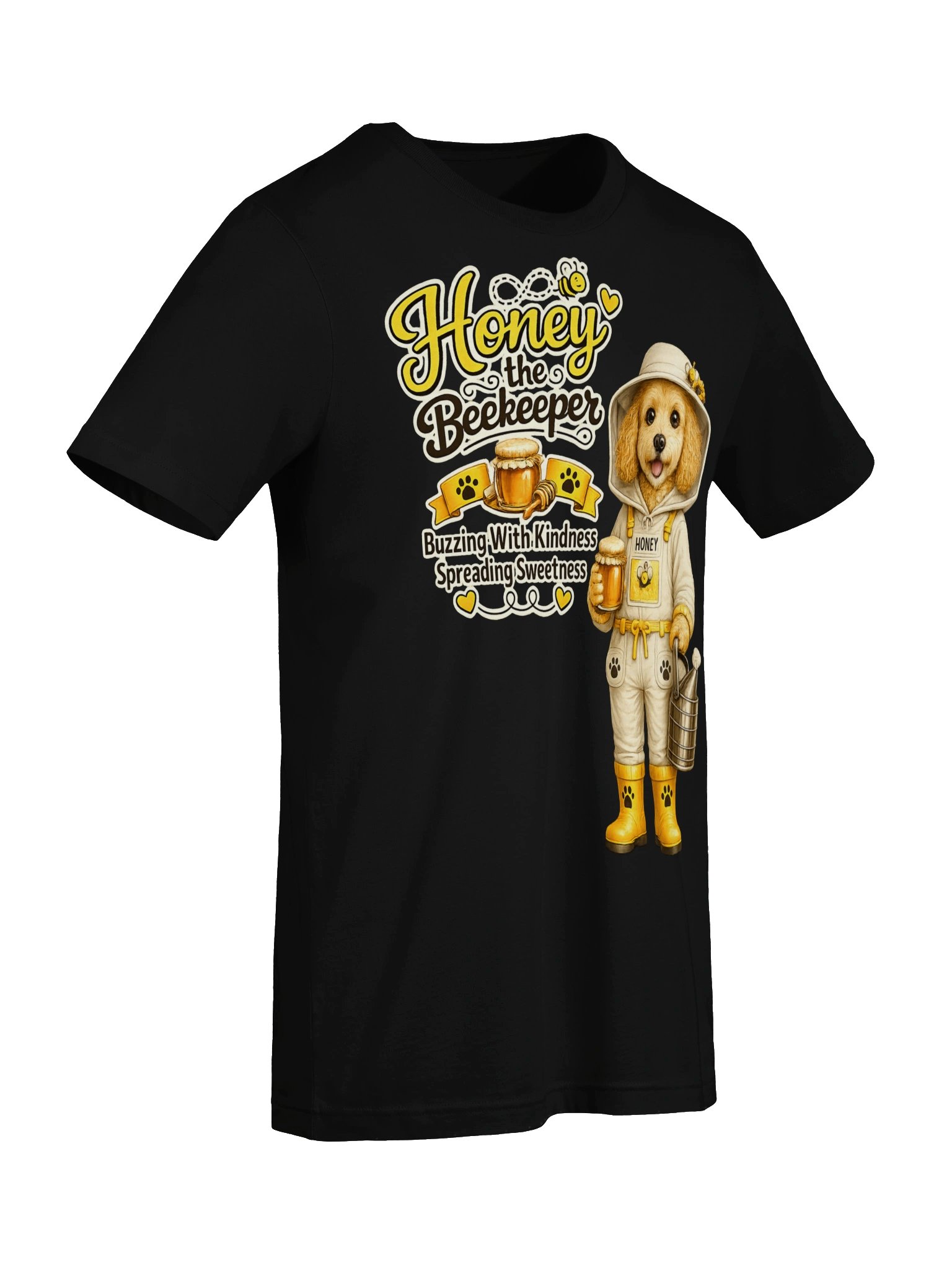 Honey the Beekeeper Dog Adult Tee product image (54)