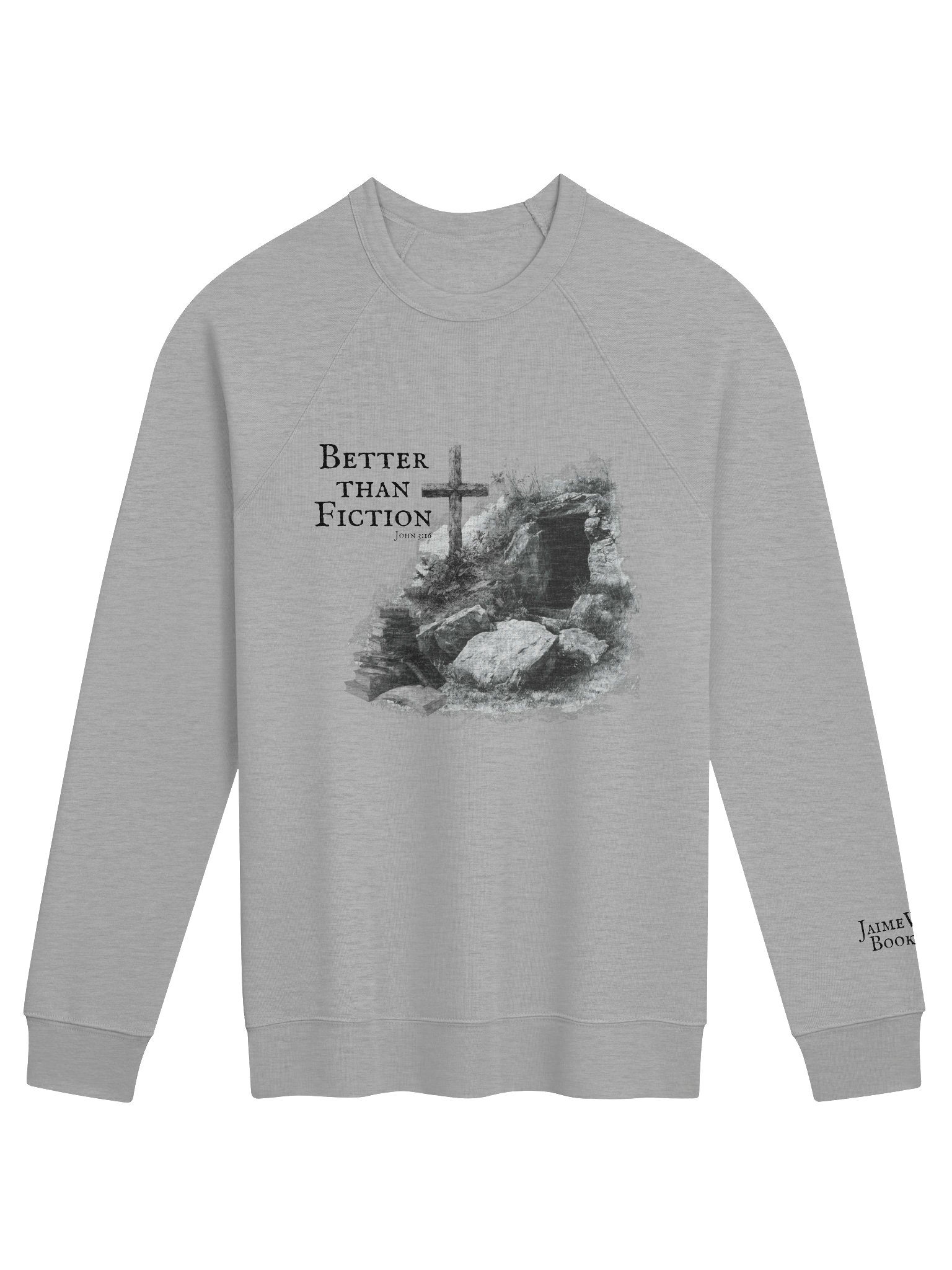 Better Than Fiction Raglan Sweatshirt product image (9)