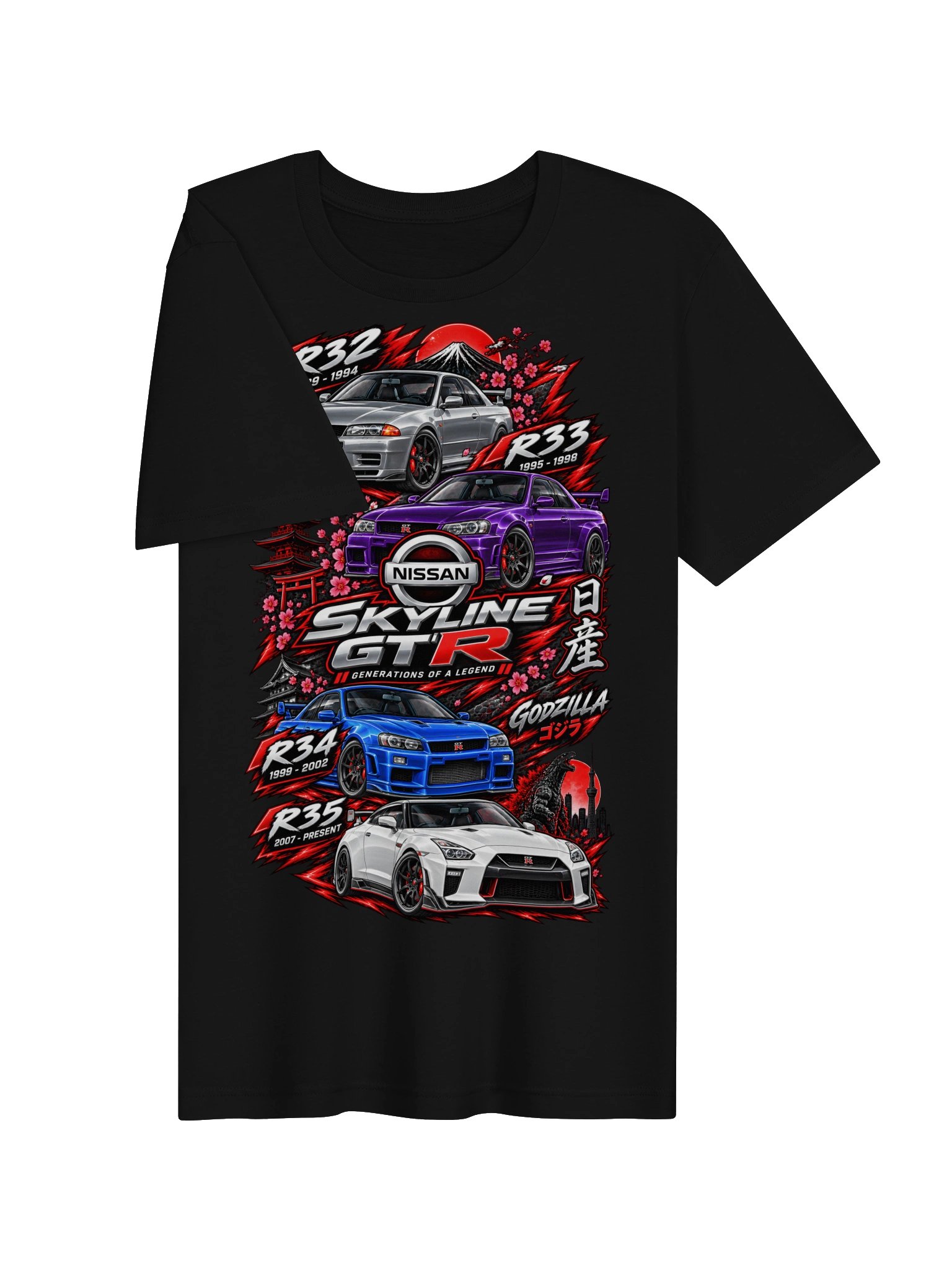 Nissan Skyline GT-R Generations Legend Tee product image (4)