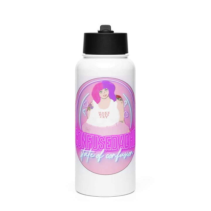 Drawn Logo Water Bottle product image (1)