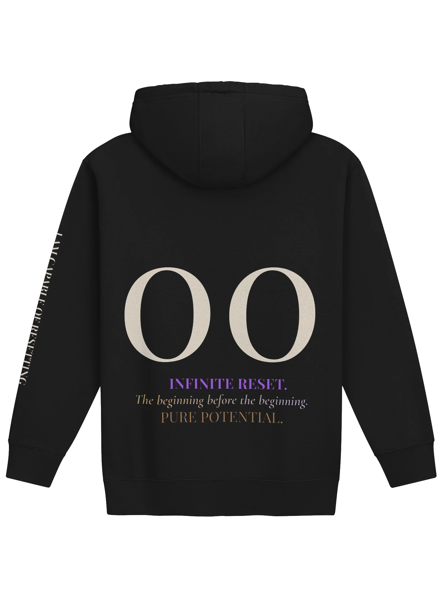 00 — Infinite Reset | Pure Potential Hoodie product image (2)