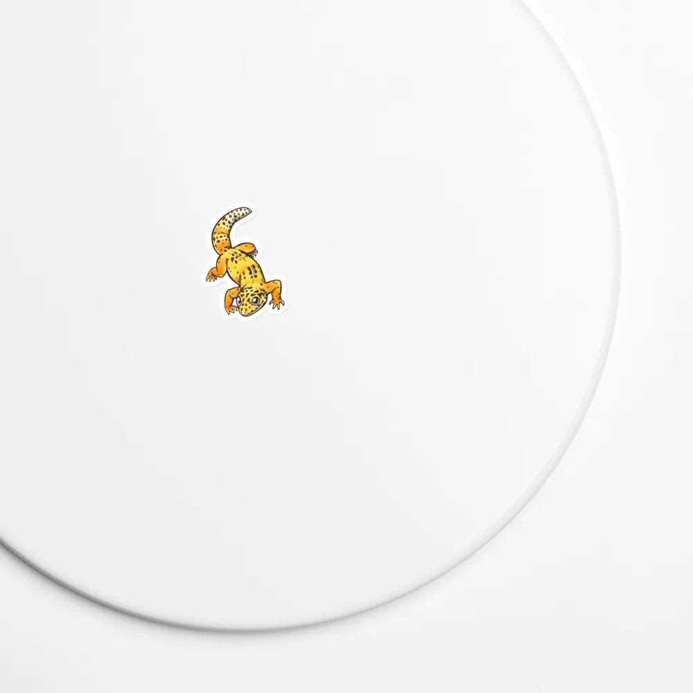 Leopard Gecko Die-Cut Magnets product image (5)