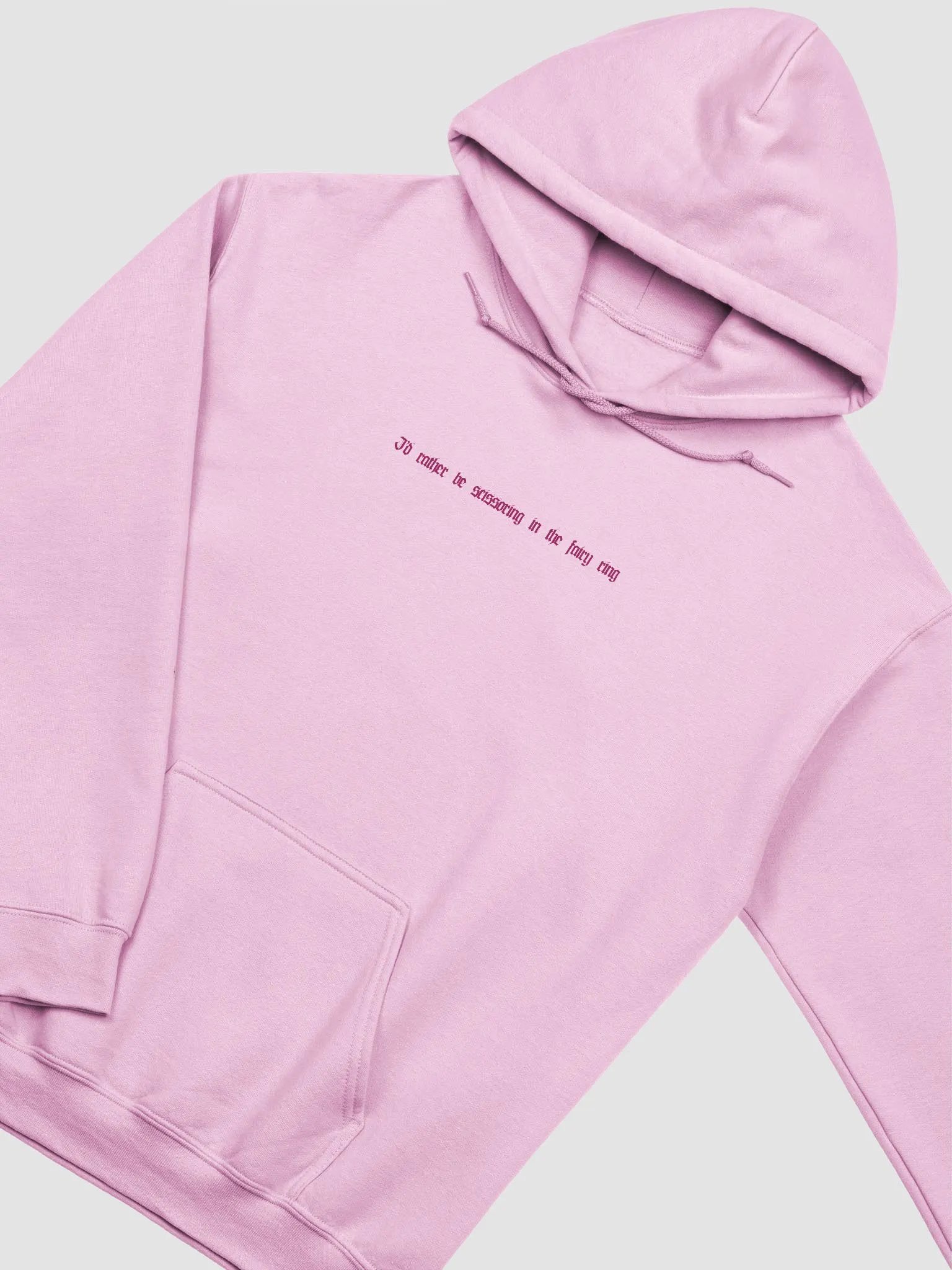 'I'd rather be scissoring in a fairy ring' Hoodie product image (3)