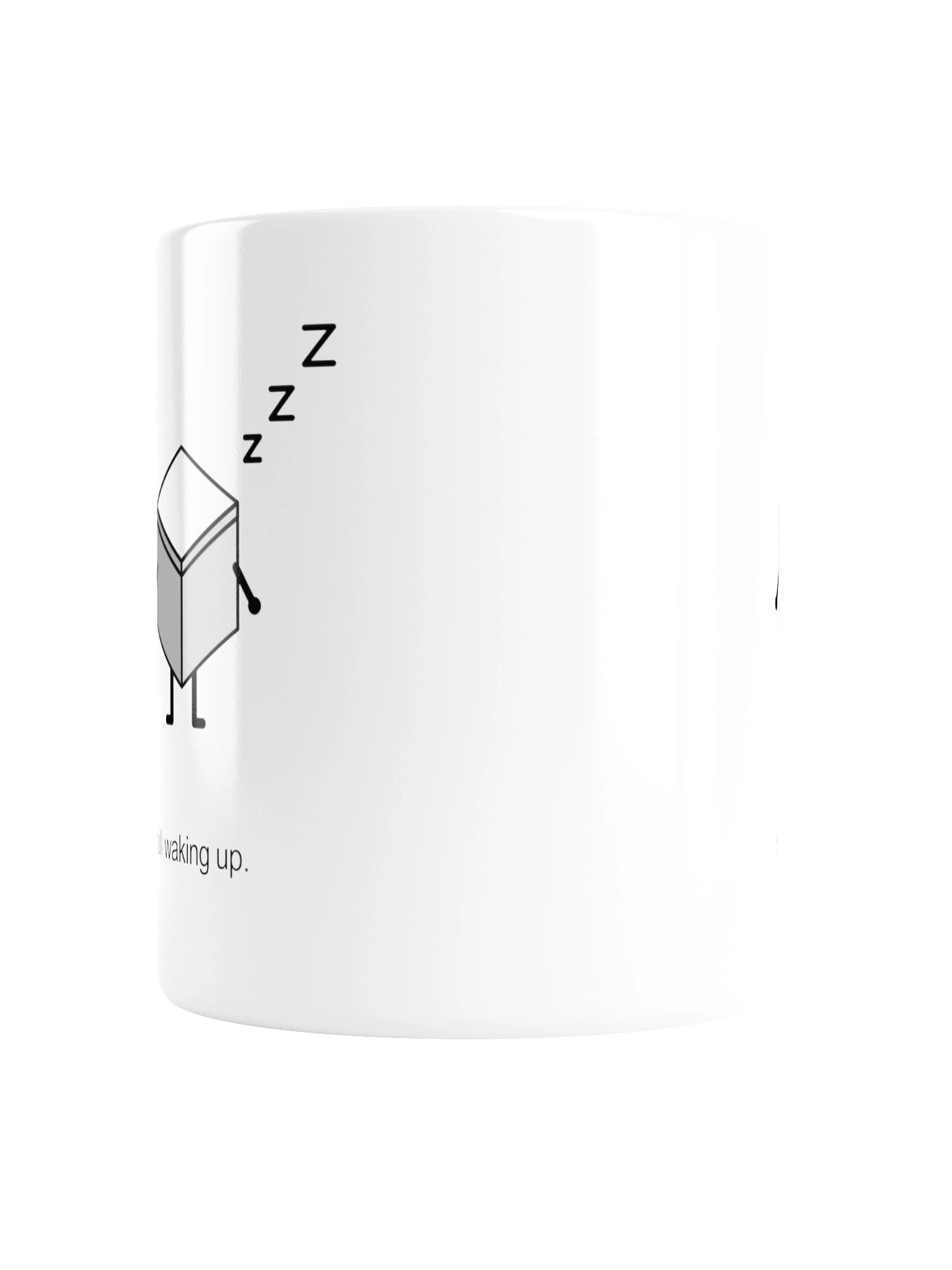 Still waking up — Lid mug product image (2)
