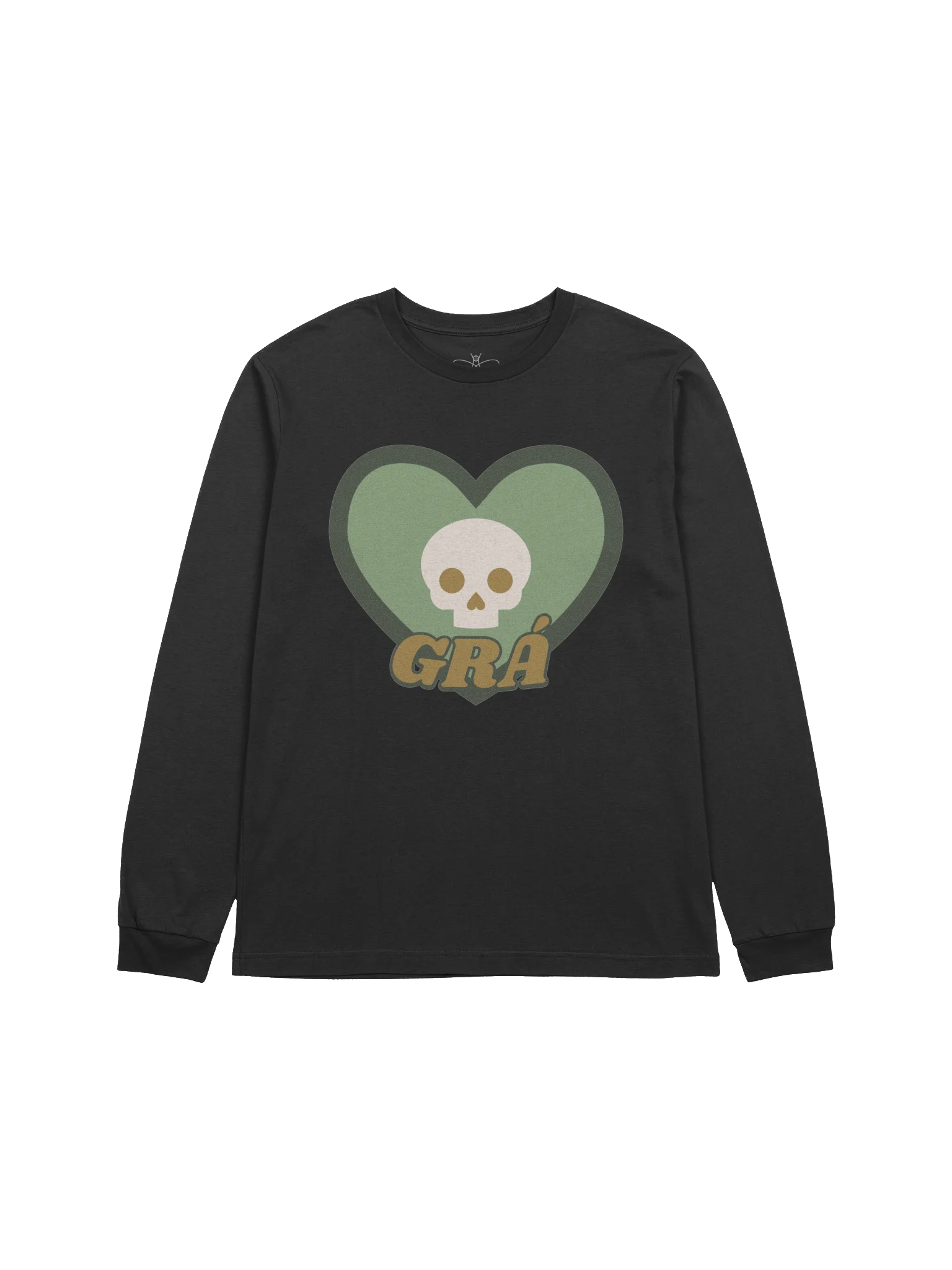 Grá (Love) Skull Long Sleeve Tee product image (1)