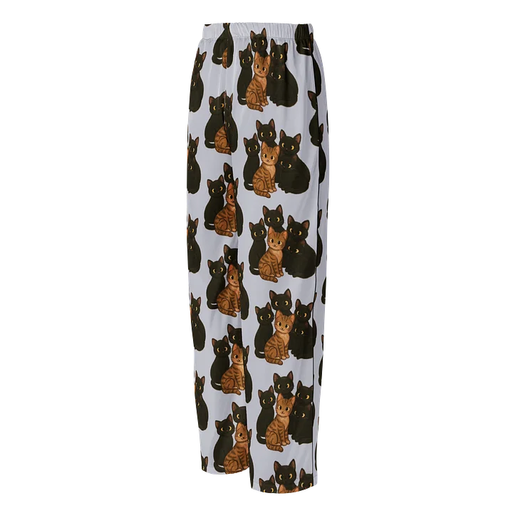 cat brigade: Silky All-Over Print Women's Pajama Pants product image (2)