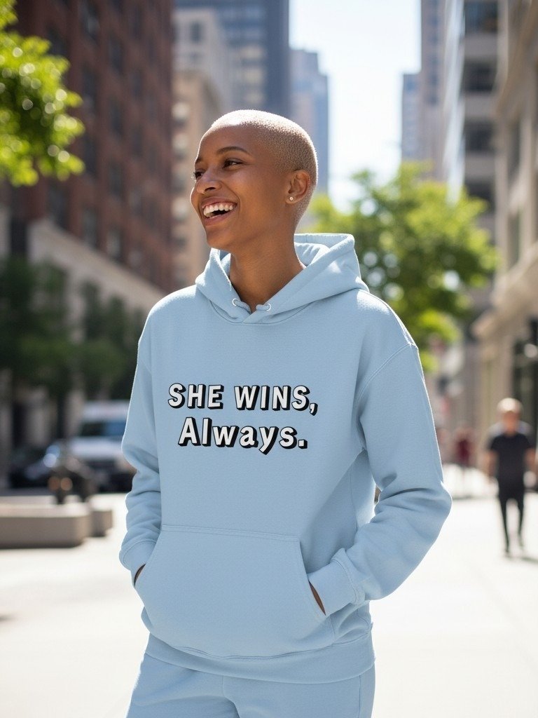 She Wins, Always Hoodie product image (5)