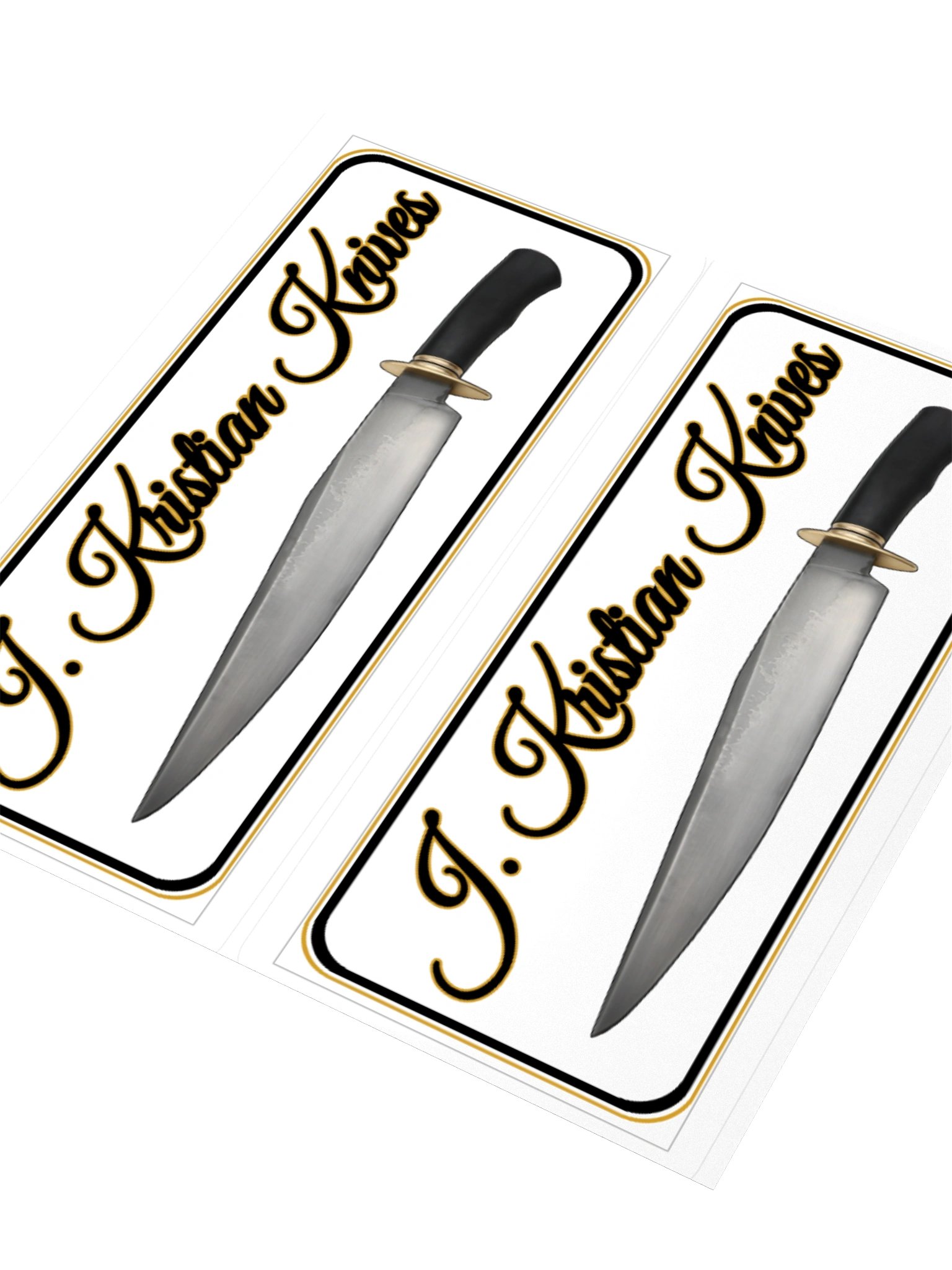 J. Kristian Knives Logo Stickers product image (5)