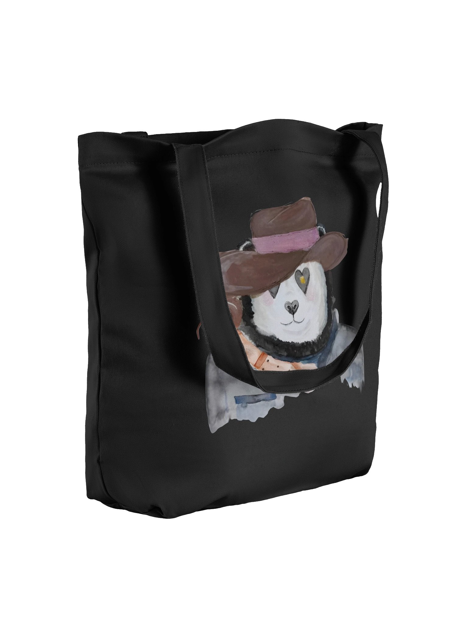 Bio Wagon Charity Cowboy Panda Eco Tote product image (4)