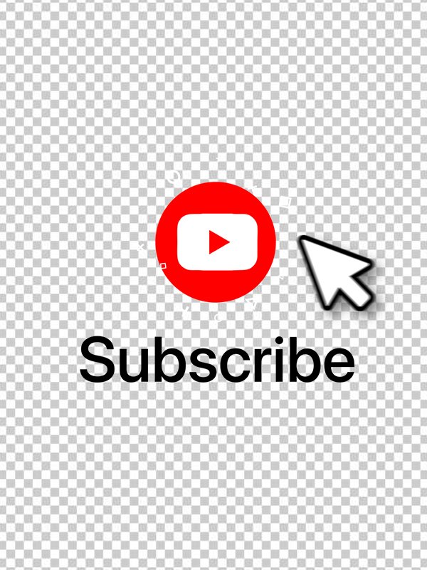 YouTube Subscribe, Like, and Get Notified Buttons – 4K Animated Overlays product image (2)