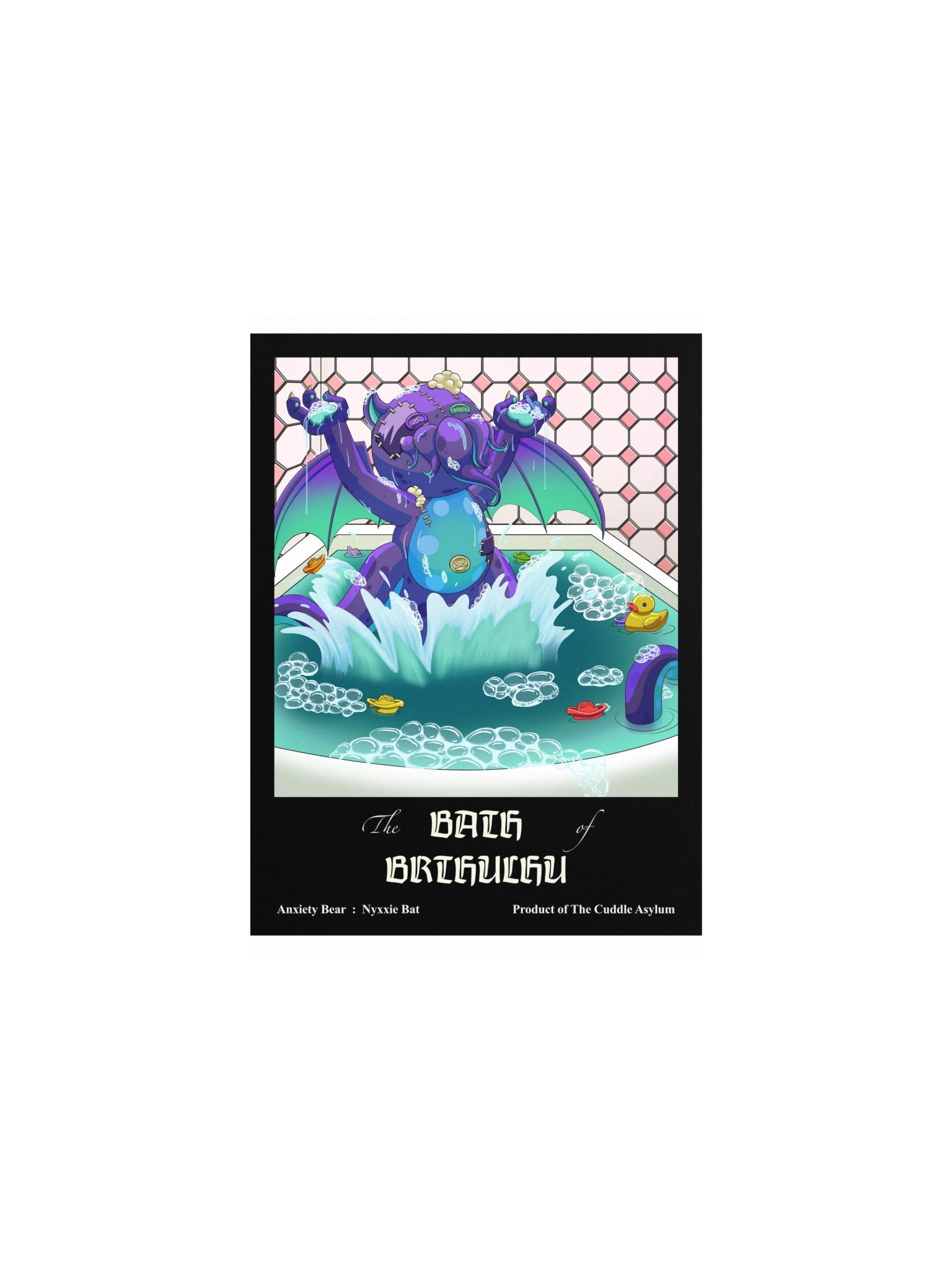 Anxiety Bear Bearthulu Poster product image (2)