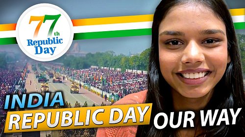 New video:  India Republic Day — Our Way 🇮🇳 #2inazoo