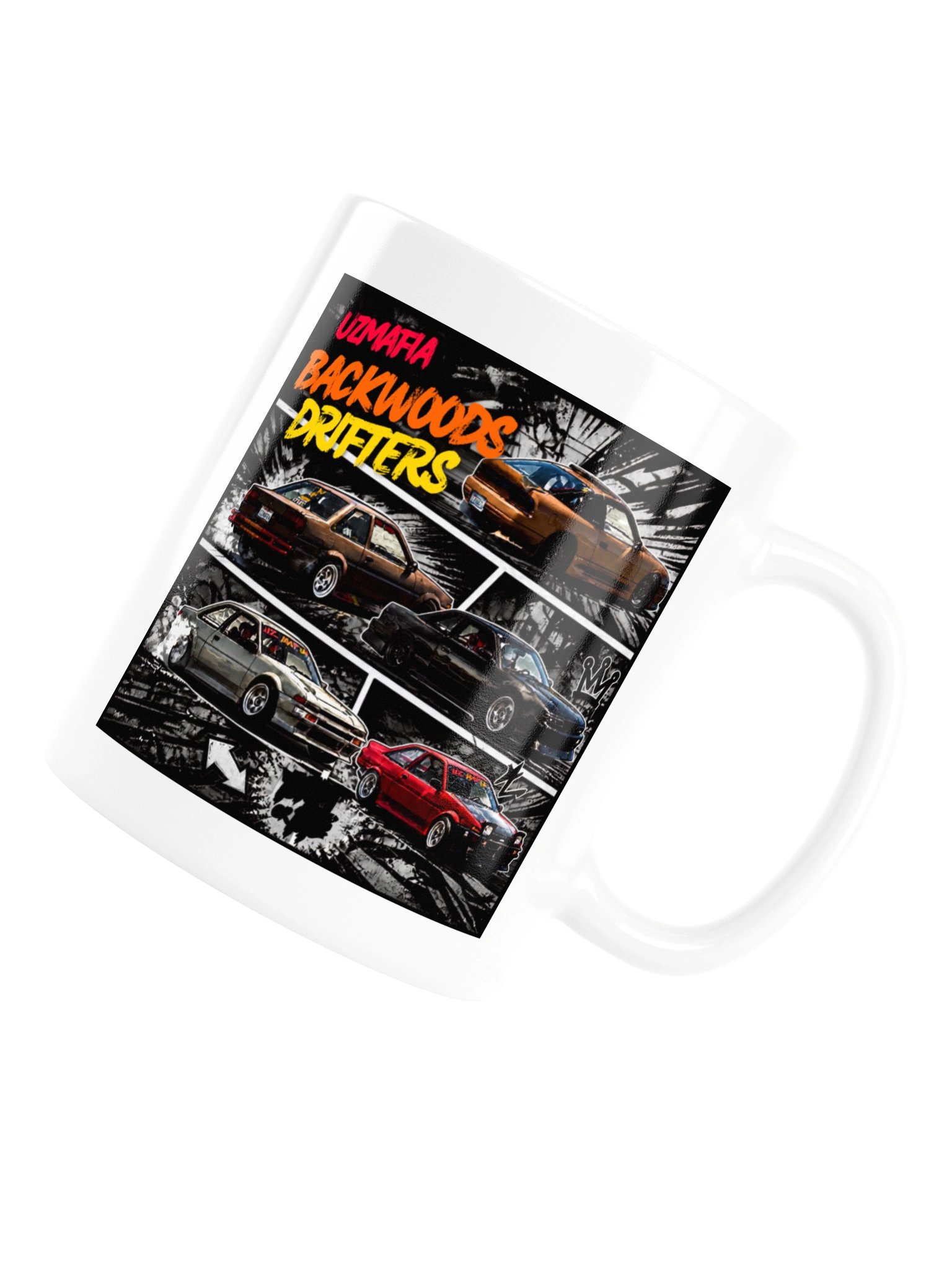 Comic Strip UZ Mafia White Coffee Cup product image (16)