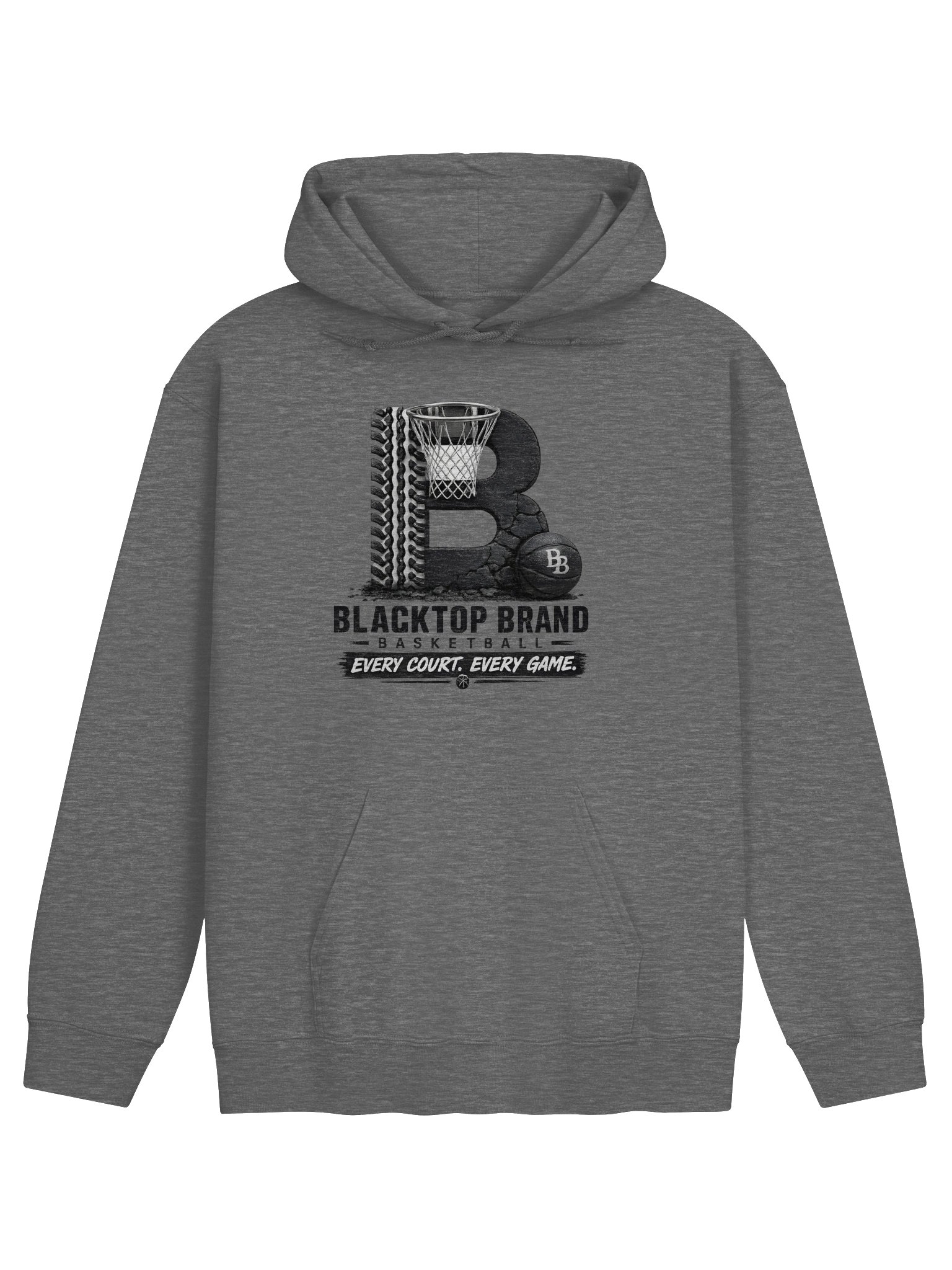 Blacktop Brand Basketball Hoodie product image (1)