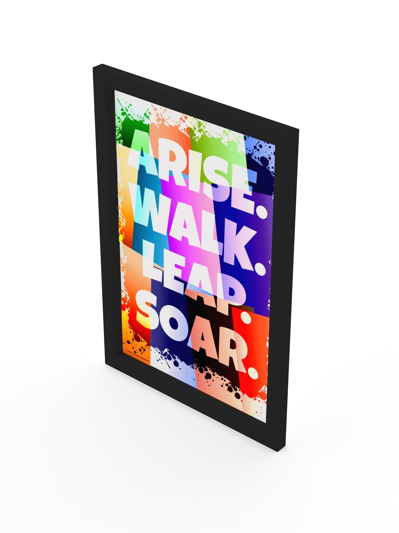 Motivational Framed High-Quality Poster Bold- Fall Aesthetic product image (3)
