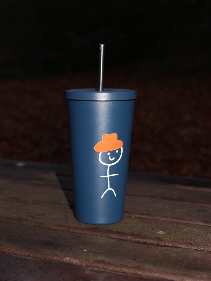 McKaty's StickCowboy Tumbler (Navy/Black) product image (1)