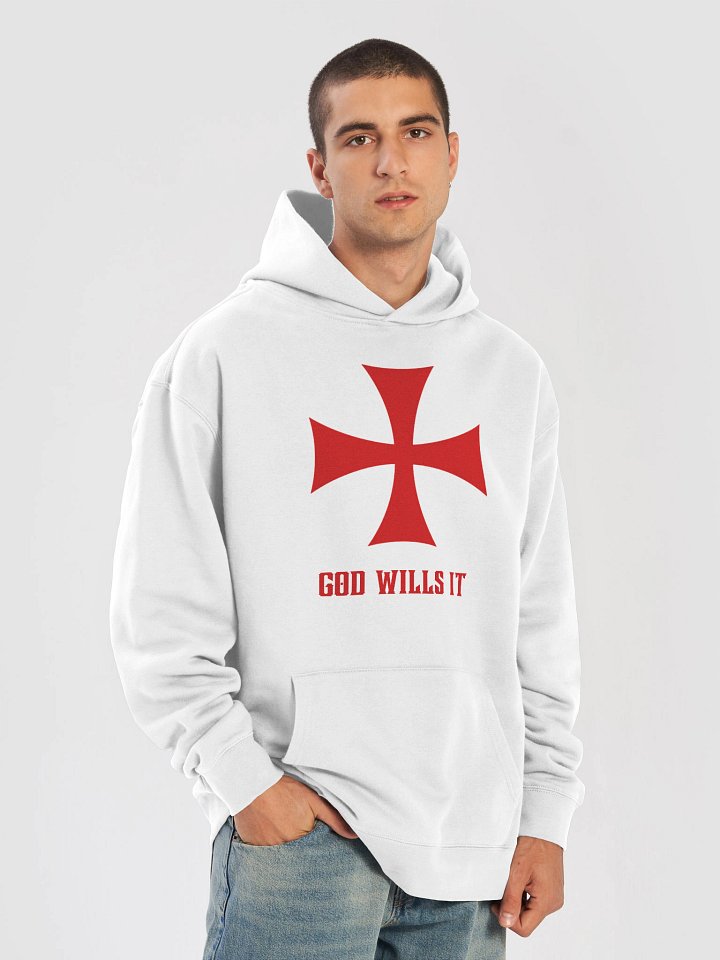 God wills it Crusader Gear Oversized Hoodie product image (65)