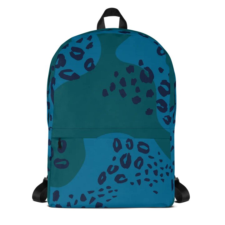 Leopard Flow All-Over Backpack product image (1)