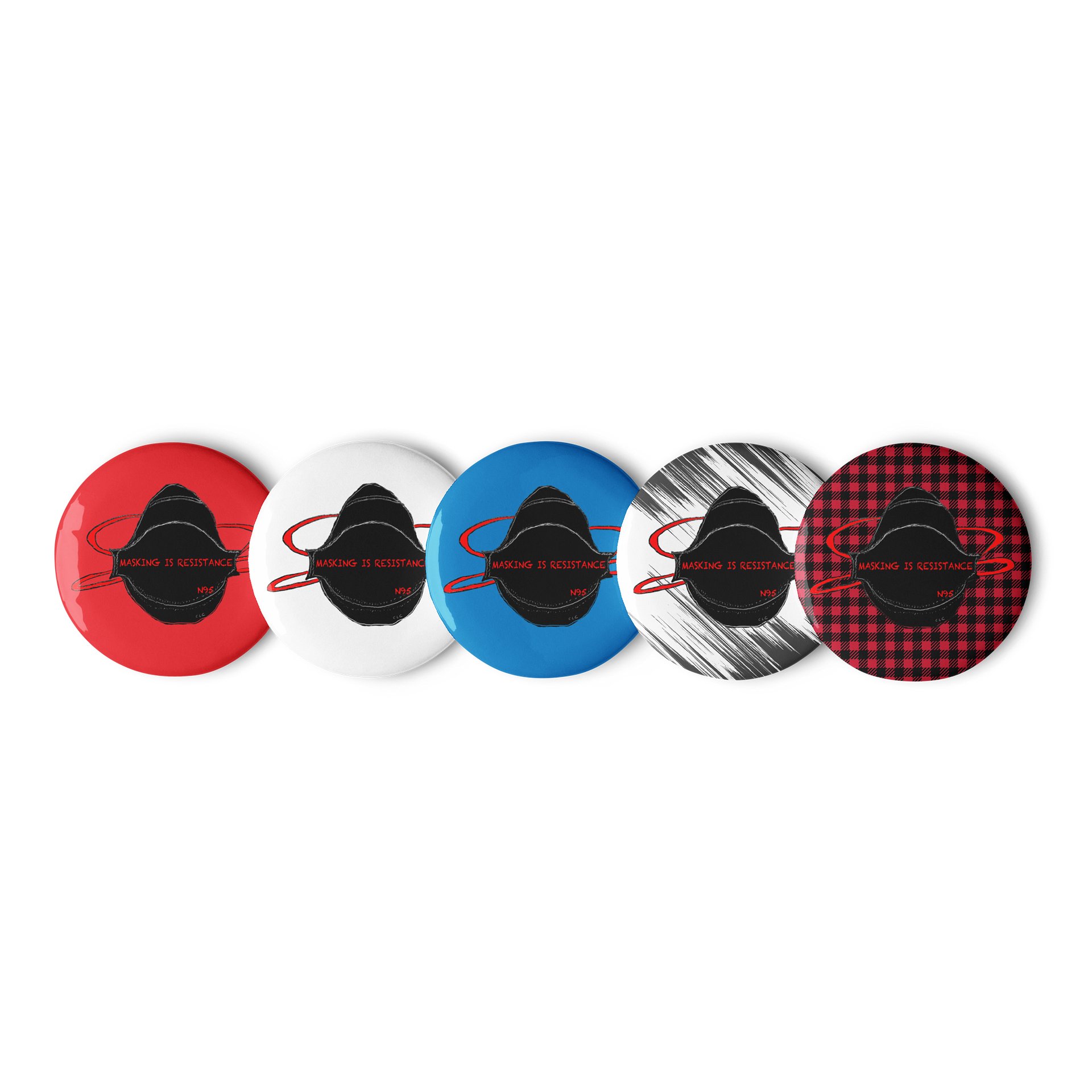 Masking Is Resistance button product image (1)