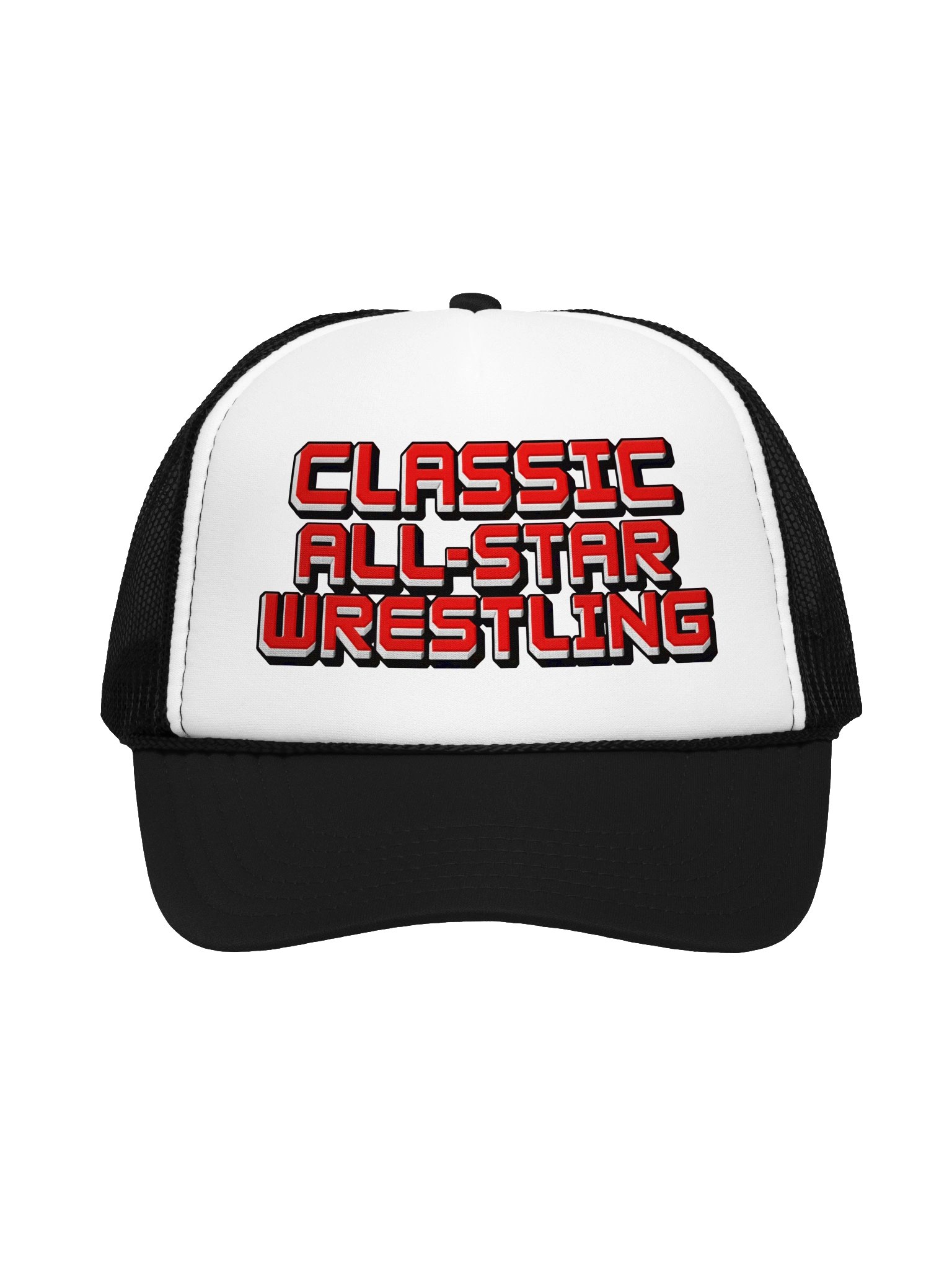 Classic All Star Wrestling Foam Trucker Hat product image (4)