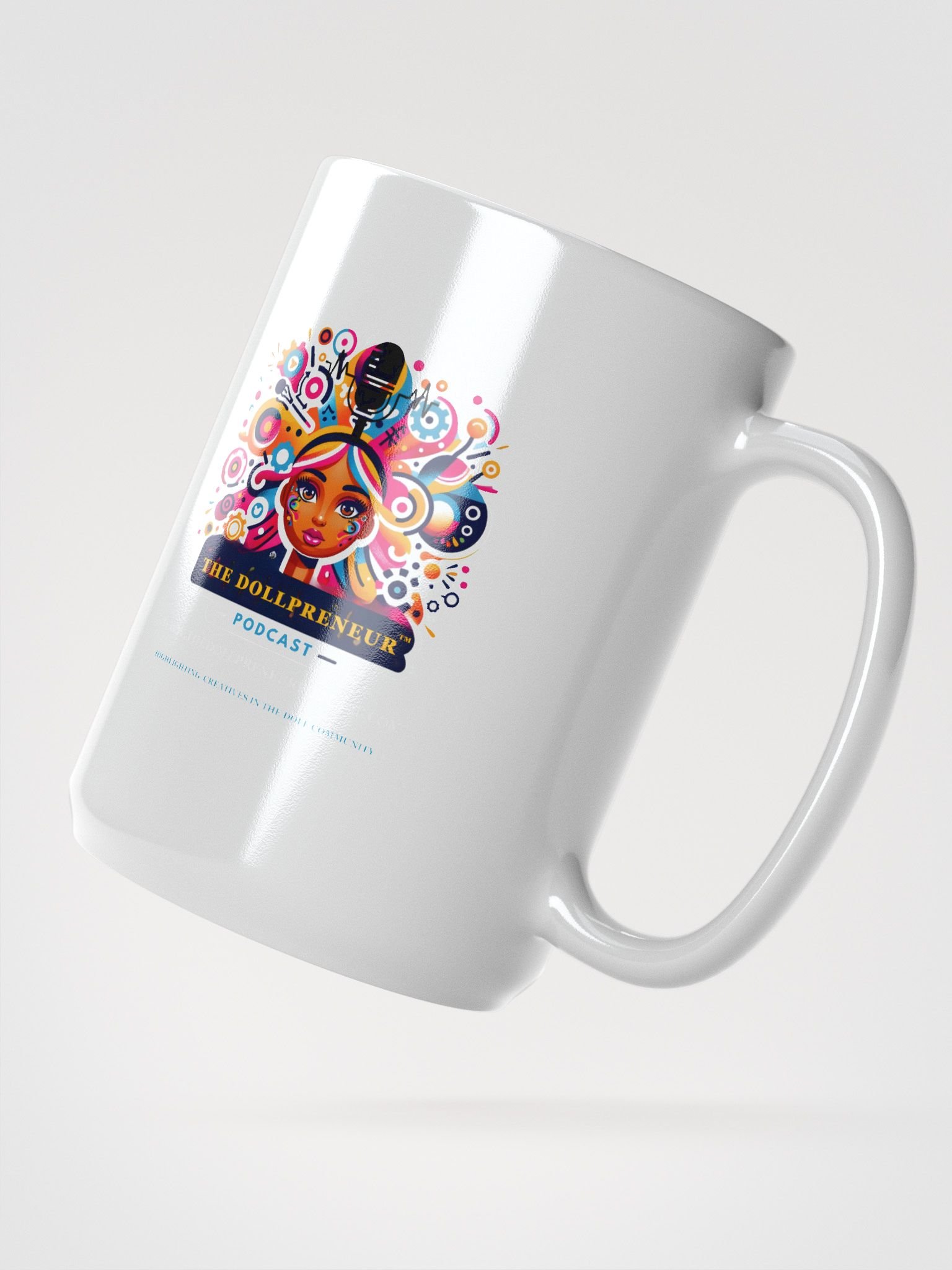Dollpreneur™ classic white mug product image (2)
