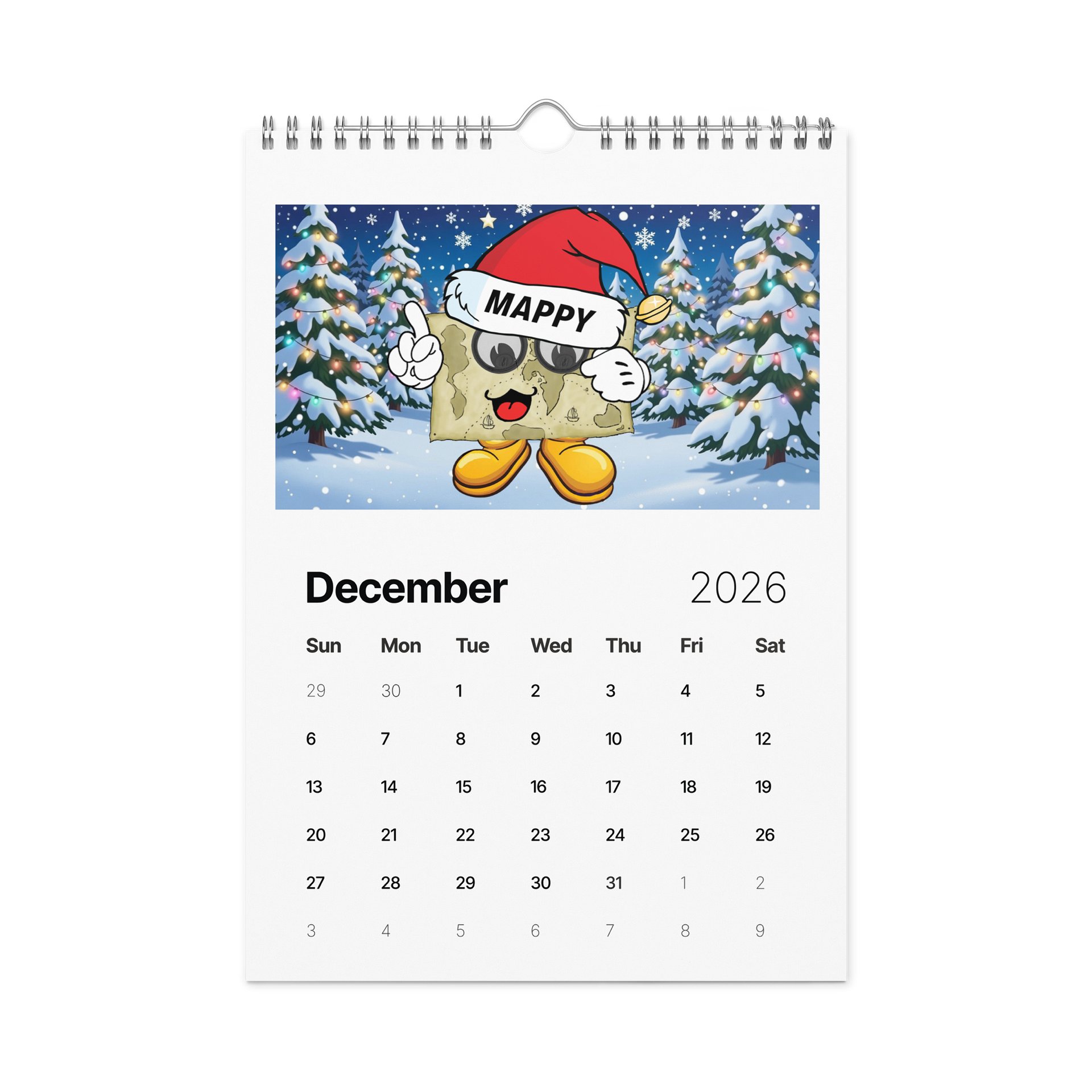 Mappy 2026 Calendar product image (1)