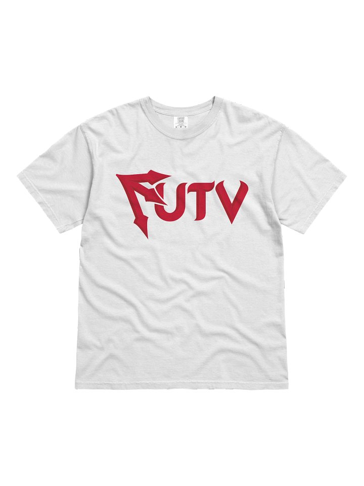 FUTV Standard White & Red t-shirt product image (1)