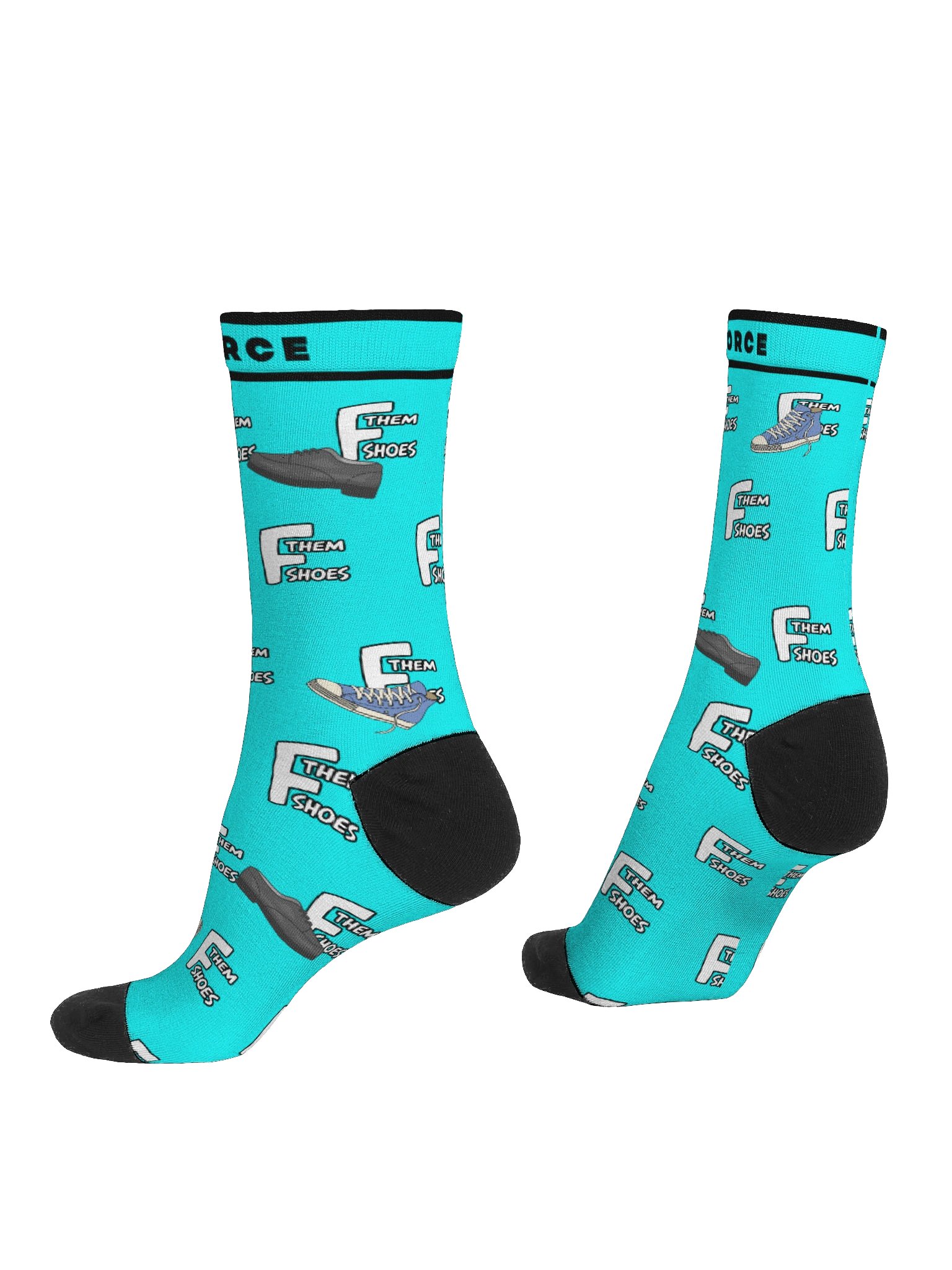 FlashForce F THEM SHOES Socks / Blue product image (4)