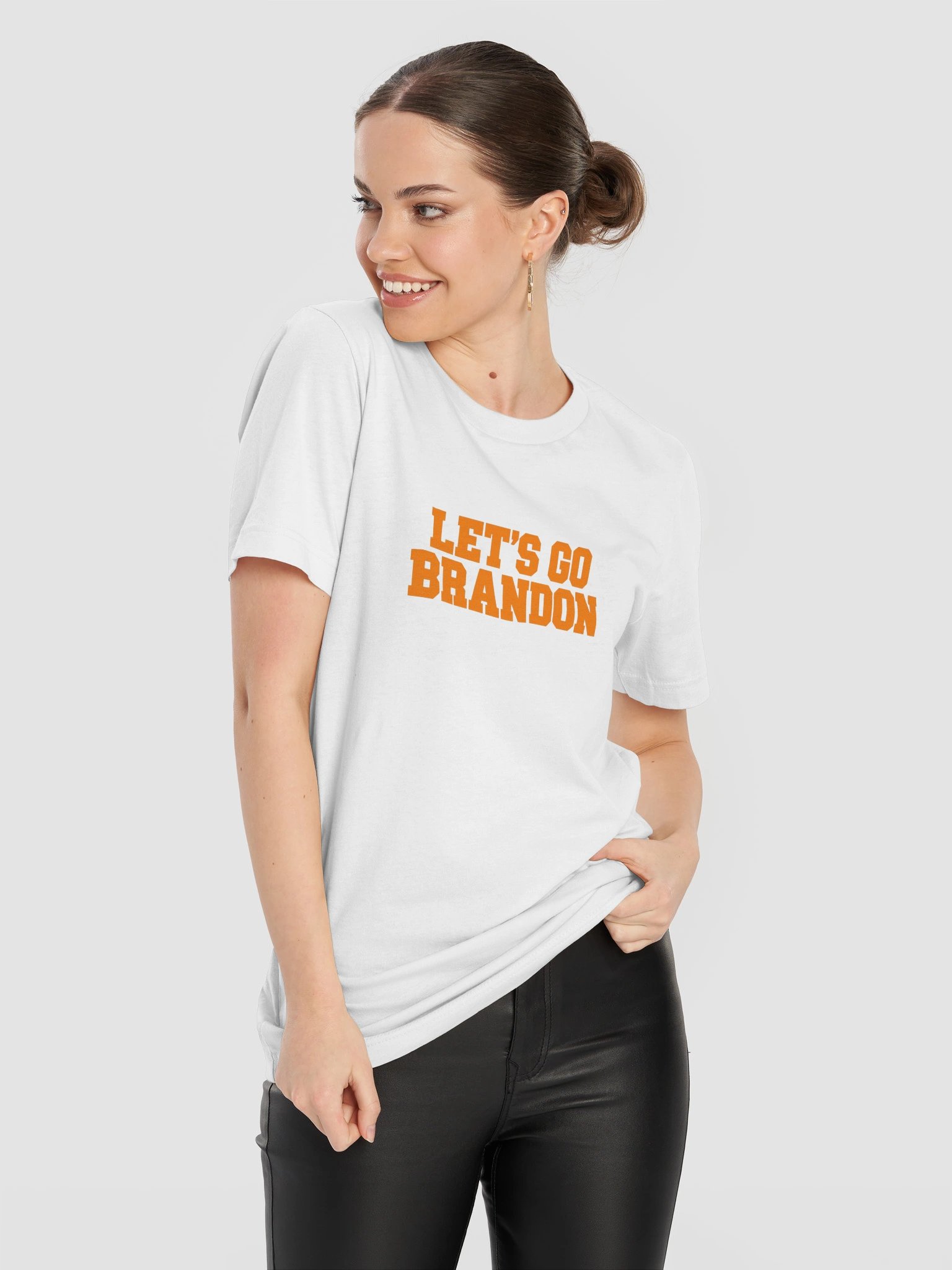 Let's Go Brandon: White product image (11)