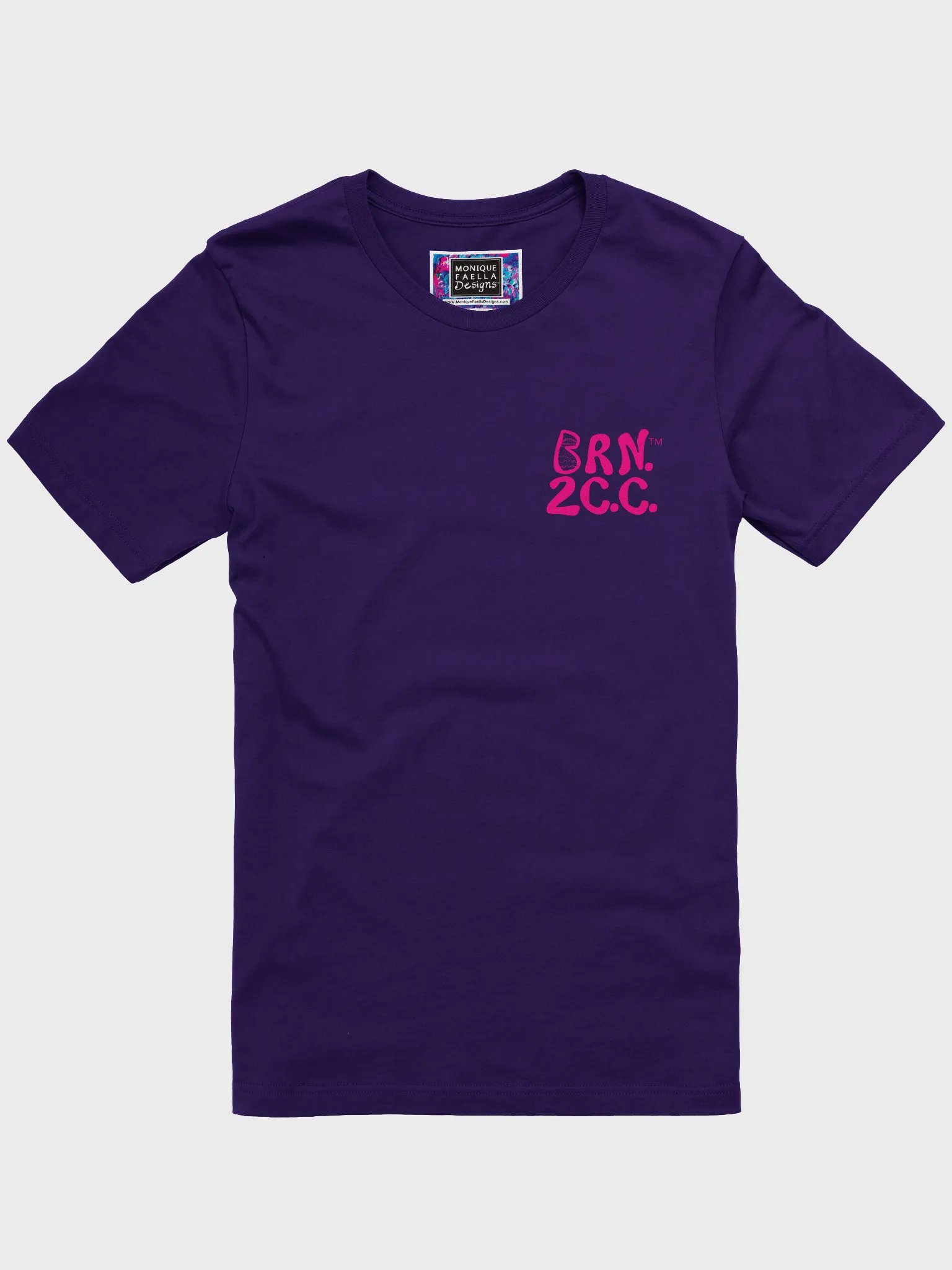 Women's | BOURNE to Cape Cod™ | Supersoft T-Shirt by Bella+Canvas | Vibrant Pink Logo on Bright Colors product image (8)