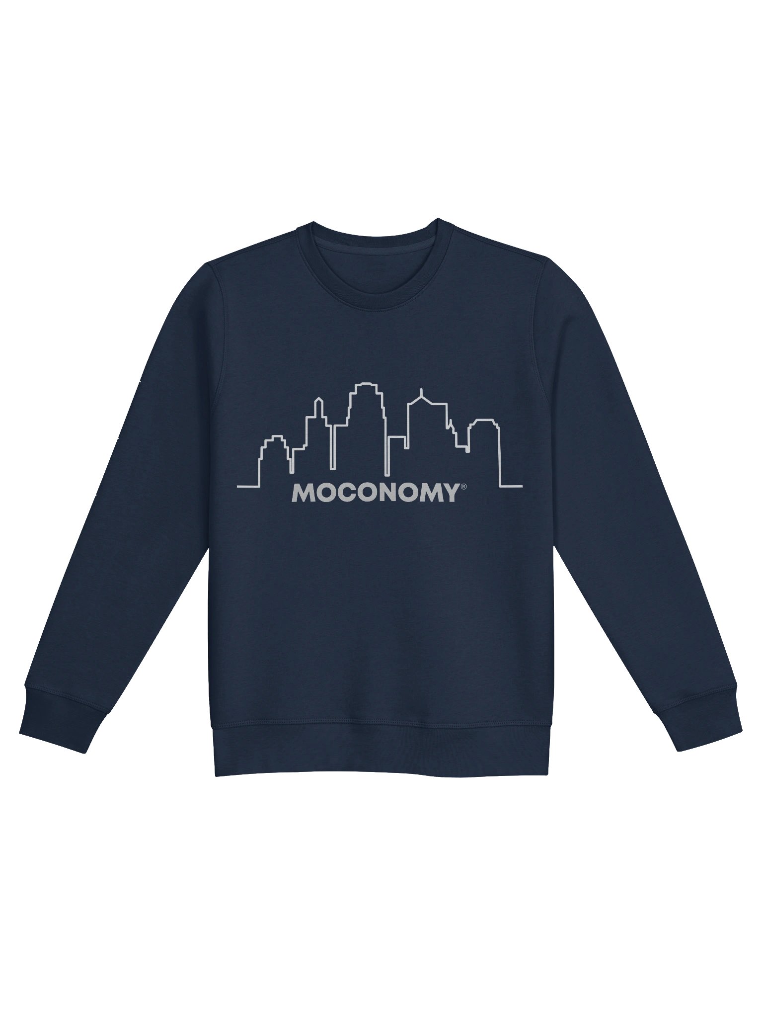 Moconomy Sweatshirt Navy Blue product image (1)