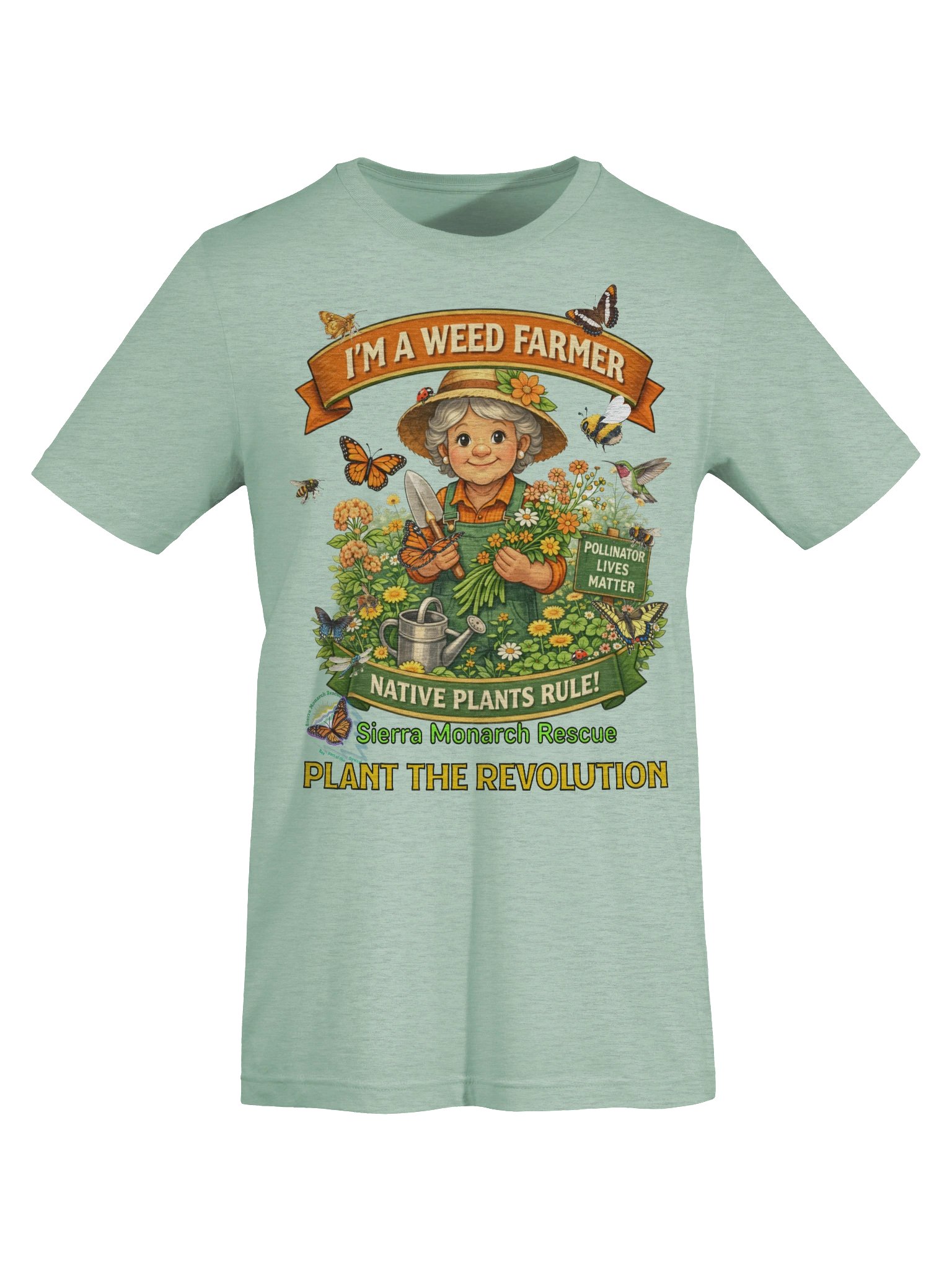 I'm a Weed Farmer! Native Plants Rule! Lady product image (3)