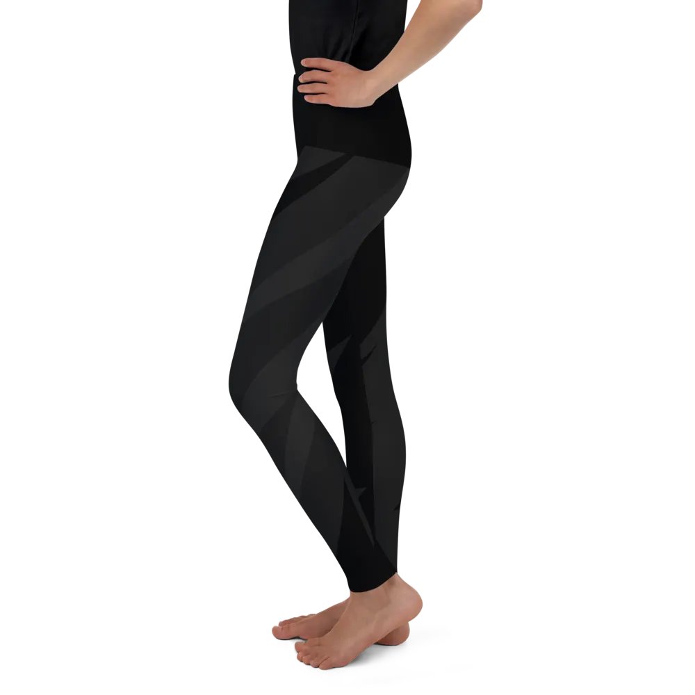 Vibrant Shard Youth Leggings product image (9)