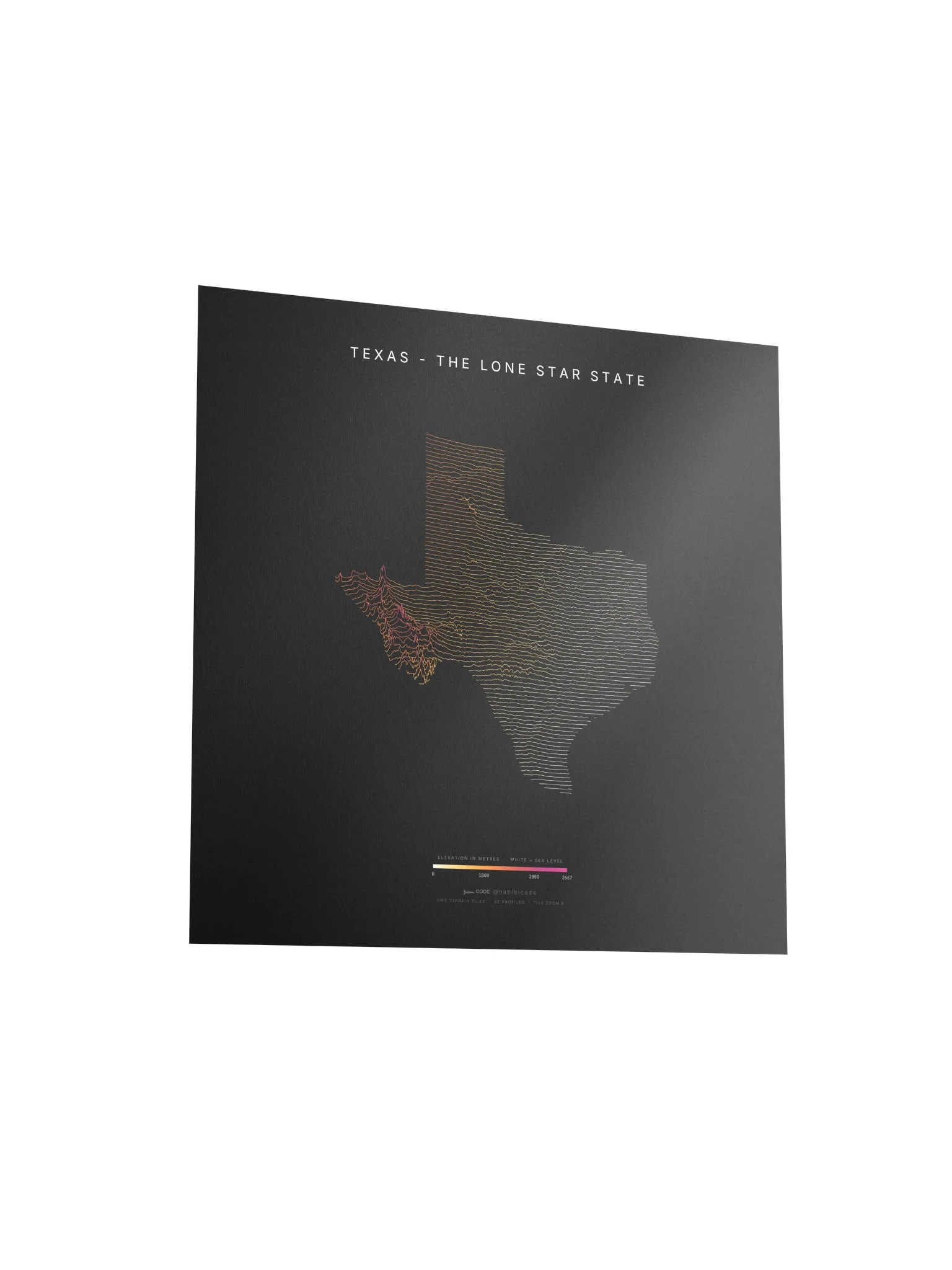 Ridgeline Poster - Texas product image (3)