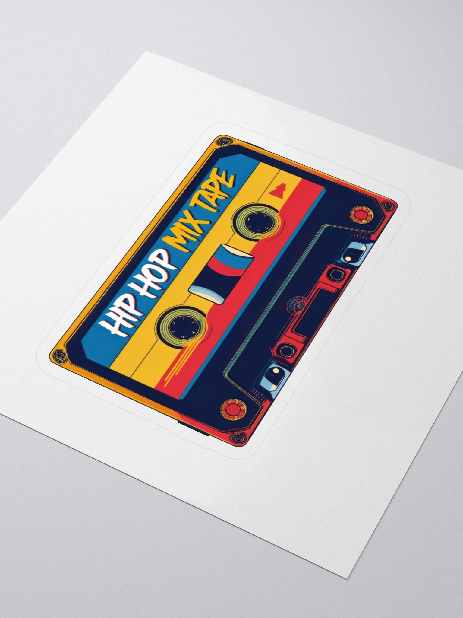 Retro Hip Hop Mix Tape Stickers product image (3)