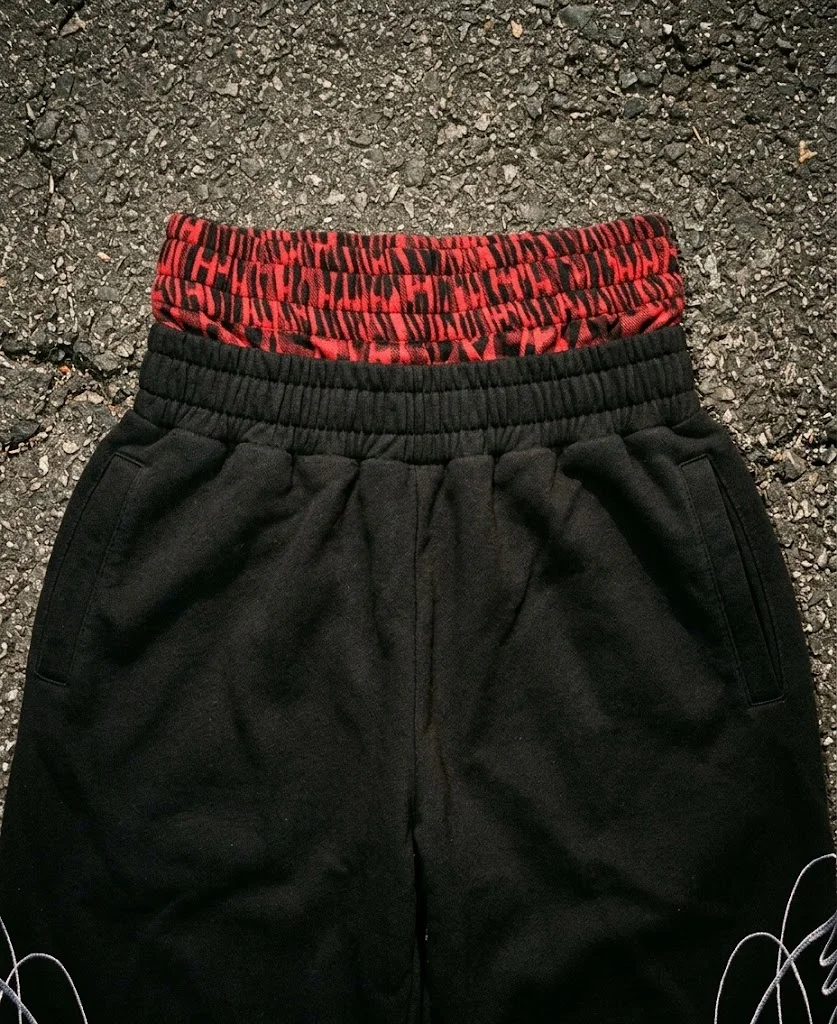 Swirl Double-Waistband Pants product image (4)