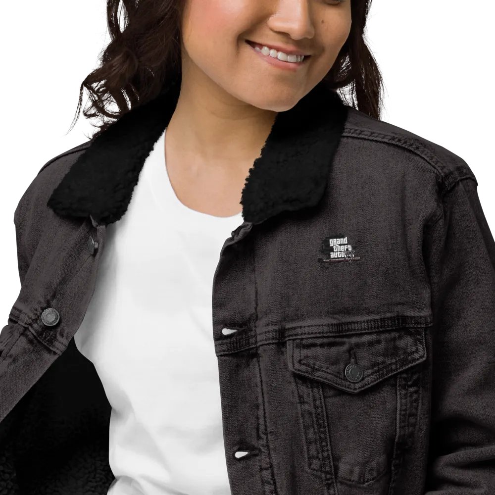 ZAR Sherpa Denim Jacket product image (10)