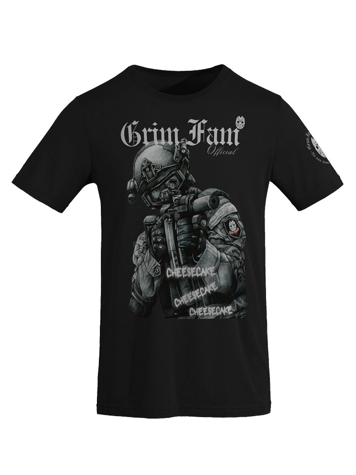GRIM FAM — SQUAD GRIM FAM — CHAOS DIVISION | TEAM EXCLUSIVE: CHEESECAKE EDITION - SHIRT- #1 - Black / Navy / Blue / Red / Grey product image (1)