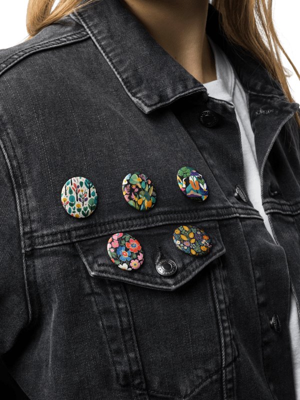 Whimsical Botanical Delight Pin Set product image (1)