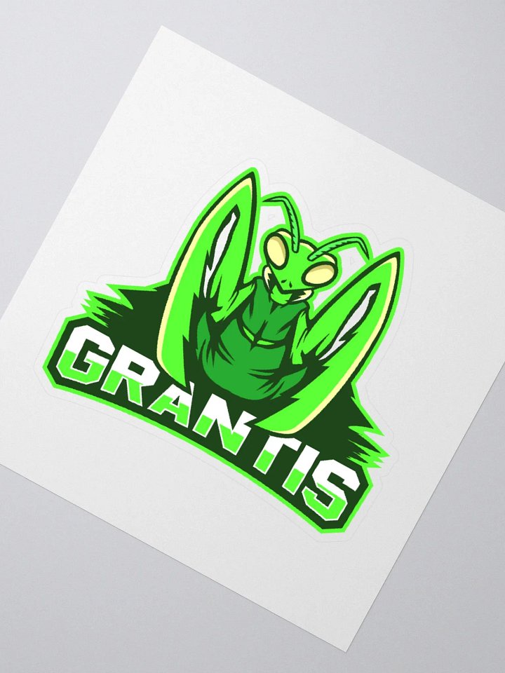 Classic Grantis Logo Sticker product image (2)