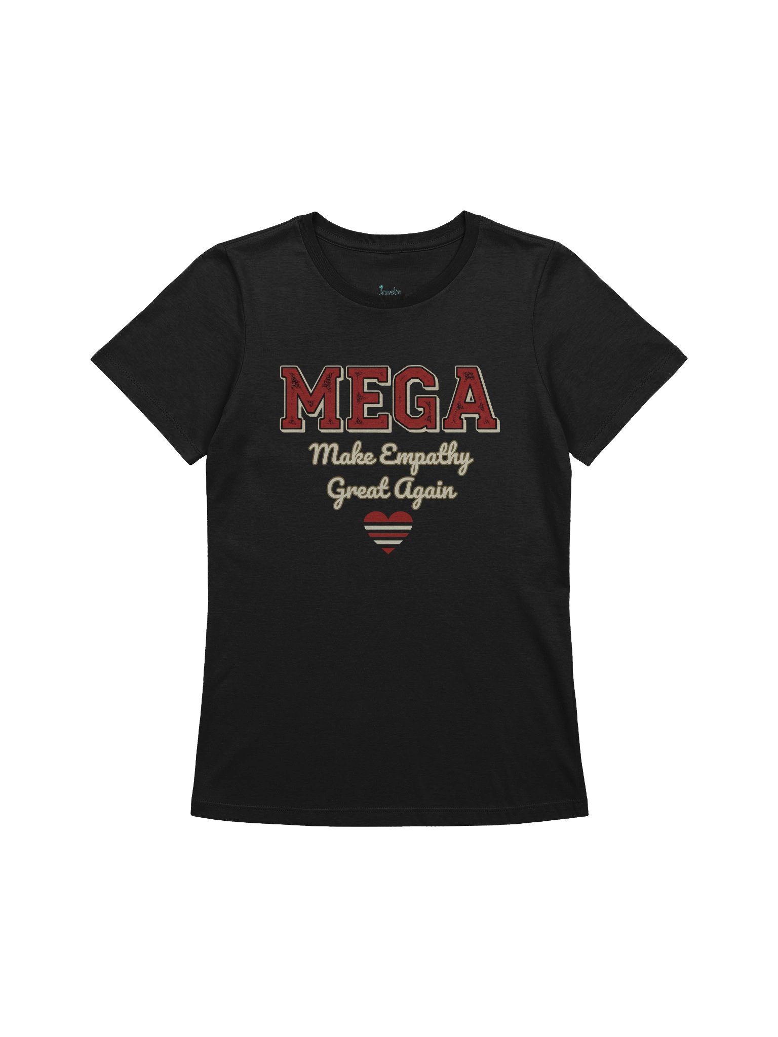 MEGA, women's relaxed-fit, cotton t-shirt product image (1)