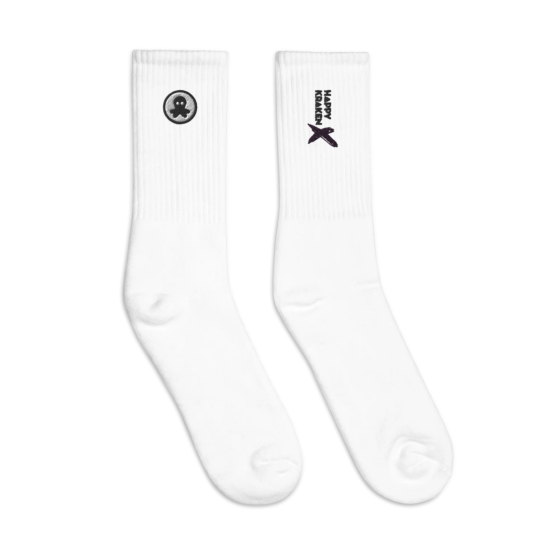 Kraken Logo Embroidered Socks product image (5)