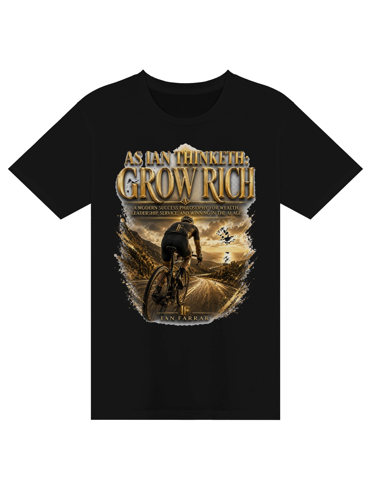 As Ian Thinketh: Grow Rich — Scan to Win Tee product image (1)